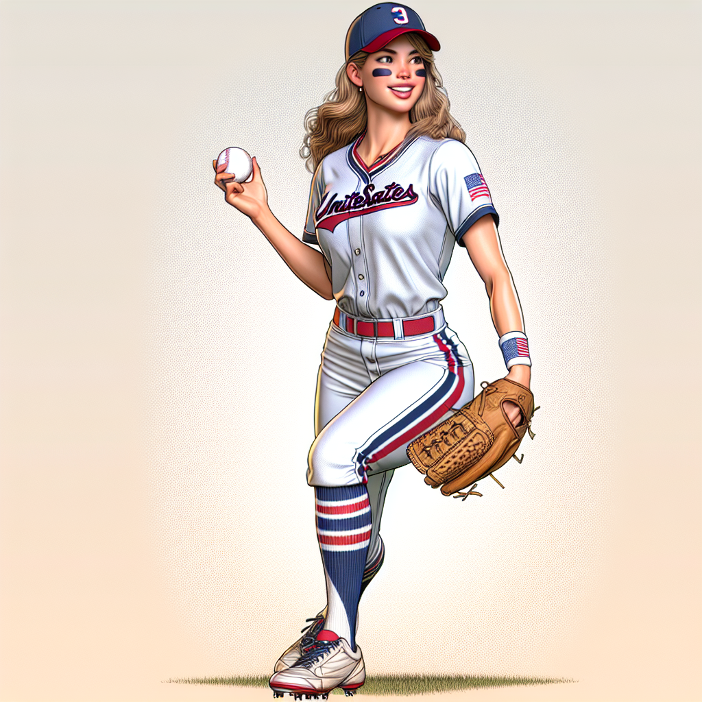 卡洛爾是大聯盟最佳外野手之一 經典賽加入美國隊合情合理, professional blog illustration, high quality, suitable for blog post, no text or watermarks