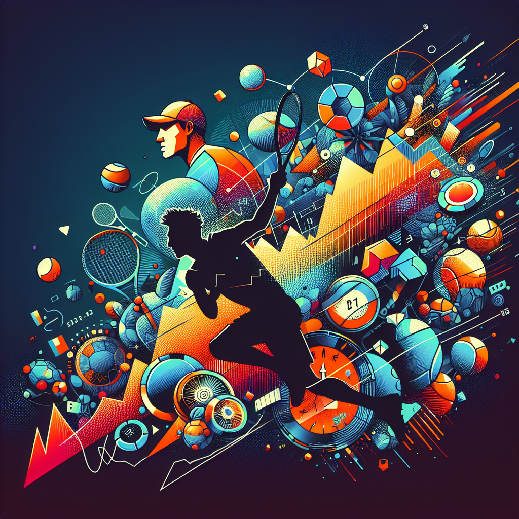 體育投注技巧, modern digital art style, high quality, suitable for blog post, no text or watermarks