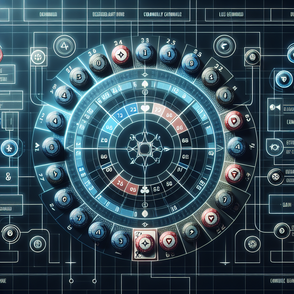 21點策略表, modern digital art style, high quality, suitable for blog post, no text or watermarks