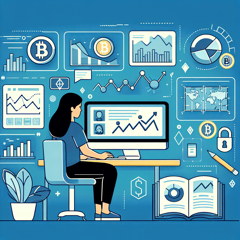 幣安交易教學, professional blog illustration, high quality, suitable for blog post, no text or watermarks