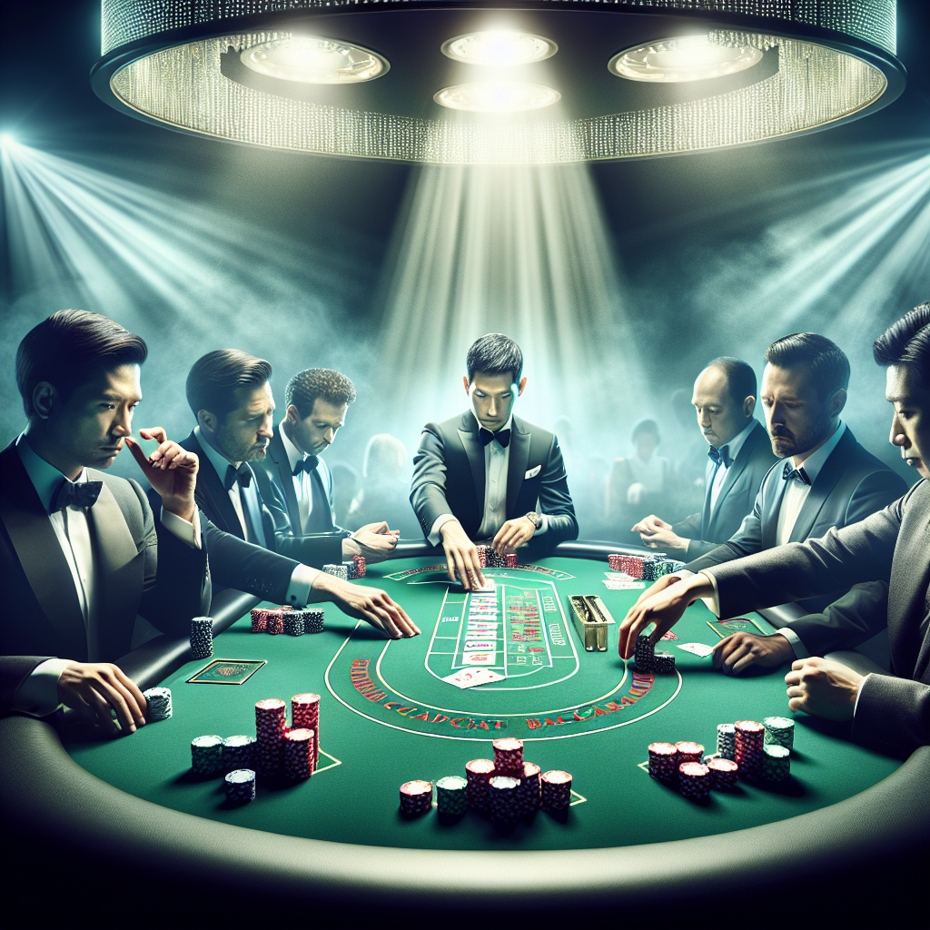 百家樂英文, professional blog illustration, high quality, suitable for blog post, no text or watermarks