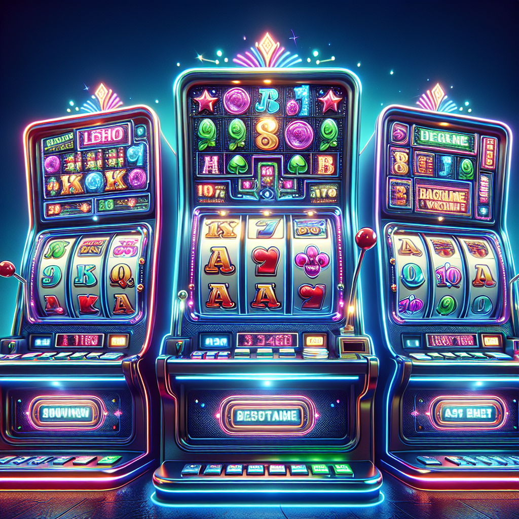 老虎機遊戲, modern digital art style, high quality, suitable for blog post, no text or watermarks
