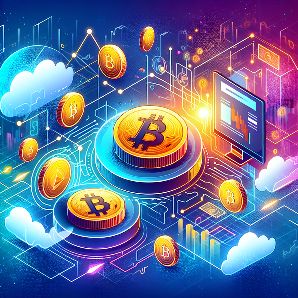 虛擬貨幣交易所有哪些, modern digital art style, high quality, suitable for blog post, no text or watermarks