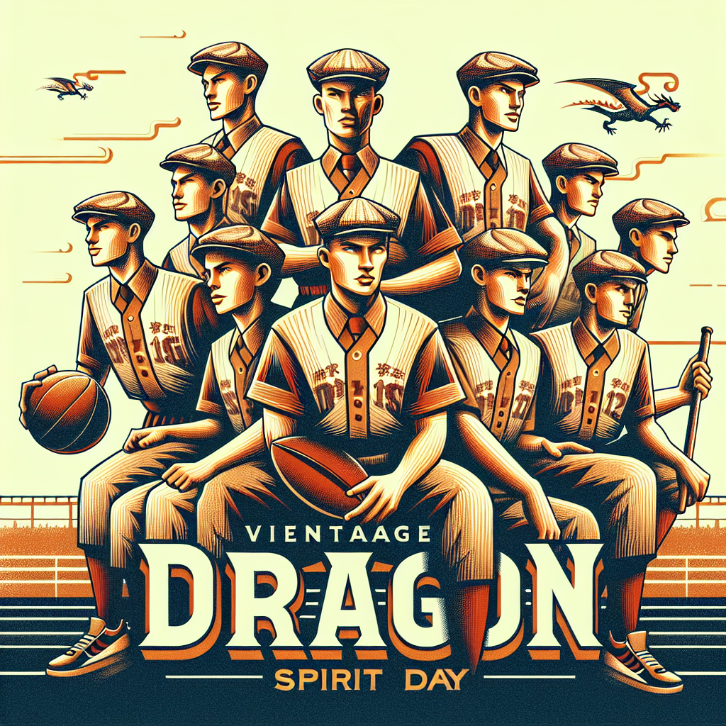 龍隊天母主場「龍魂復古日」 將穿草寫復古球衣, modern digital art style, high quality, suitable for blog post, no text or watermarks