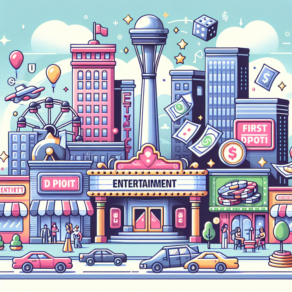 娛樂城首儲優惠, professional blog illustration, high quality, suitable for blog post, no text or watermarks