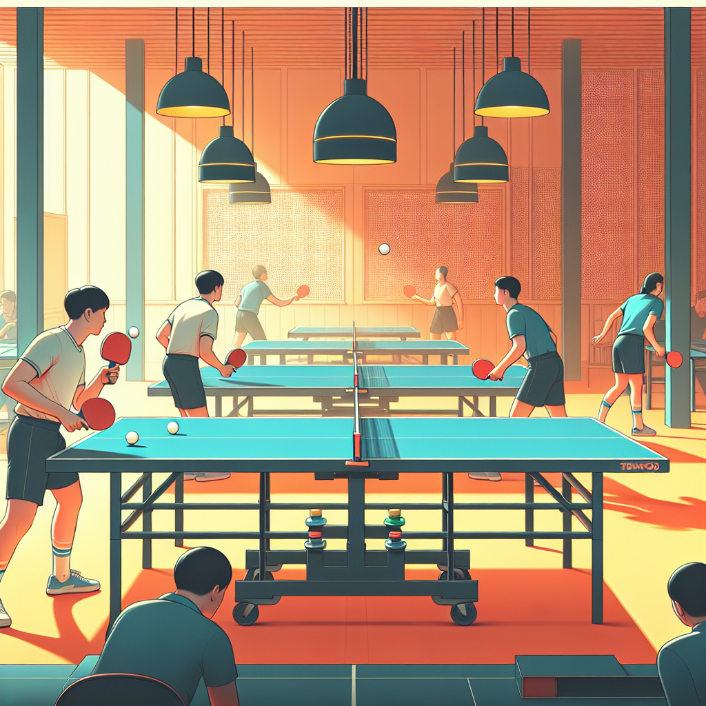 桌球賽事投注, professional blog illustration, high quality, suitable for blog post, no text or watermarks