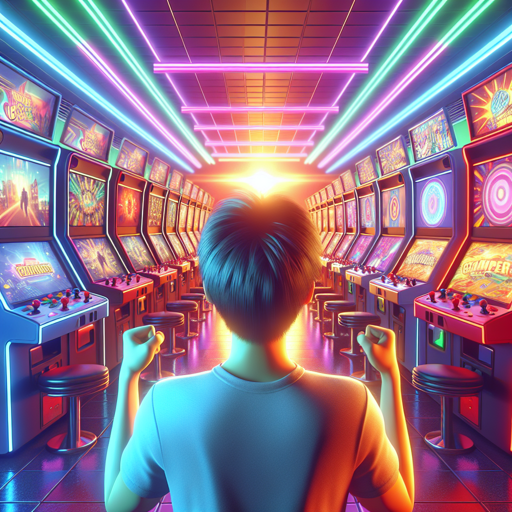 第一次玩娛樂城, modern digital art style, high quality, suitable for blog post, no text or watermarks