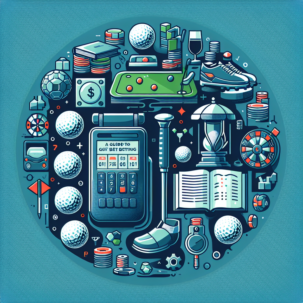 高爾夫投注指南, modern digital art style, high quality, suitable for blog post, no text or watermarks