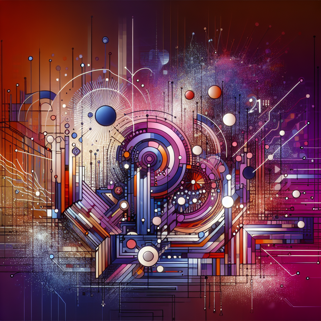 21點技巧, modern digital art style, high quality, suitable for blog post, no text or watermarks