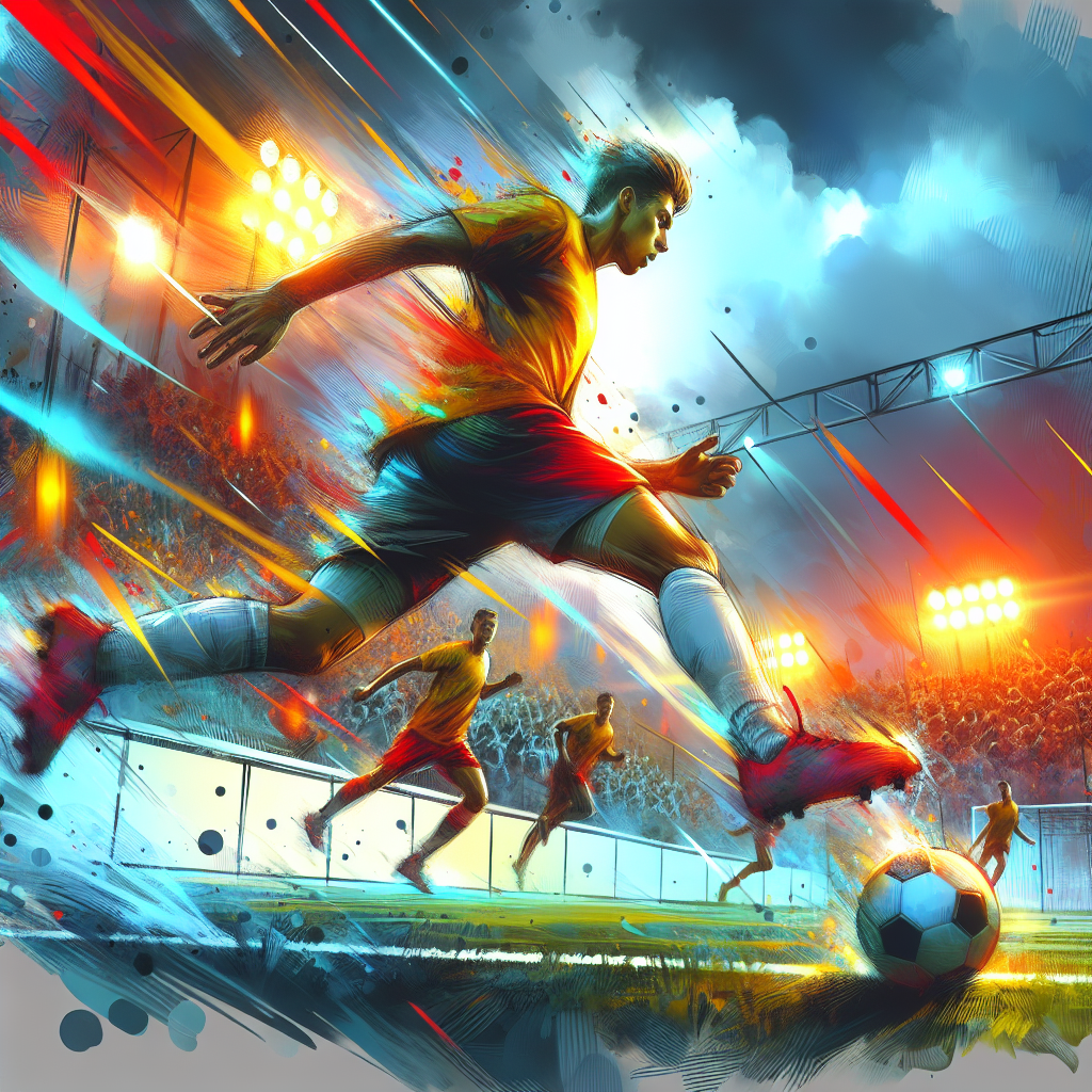 熱身賽, modern digital art style, high quality, suitable for blog post, no text or watermarks