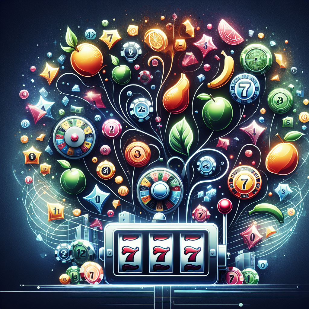 老虎機概率, modern digital art style, high quality, suitable for blog post, no text or watermarks