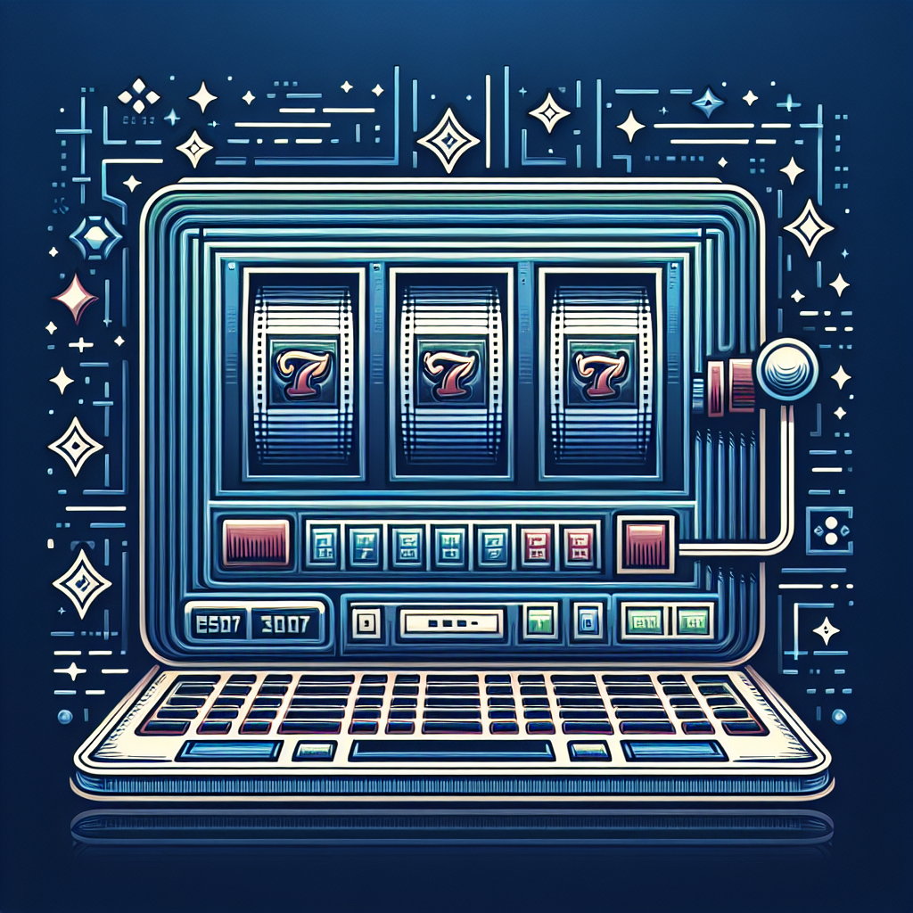 老虎機試玩, modern digital art style, high quality, suitable for blog post, no text or watermarks
